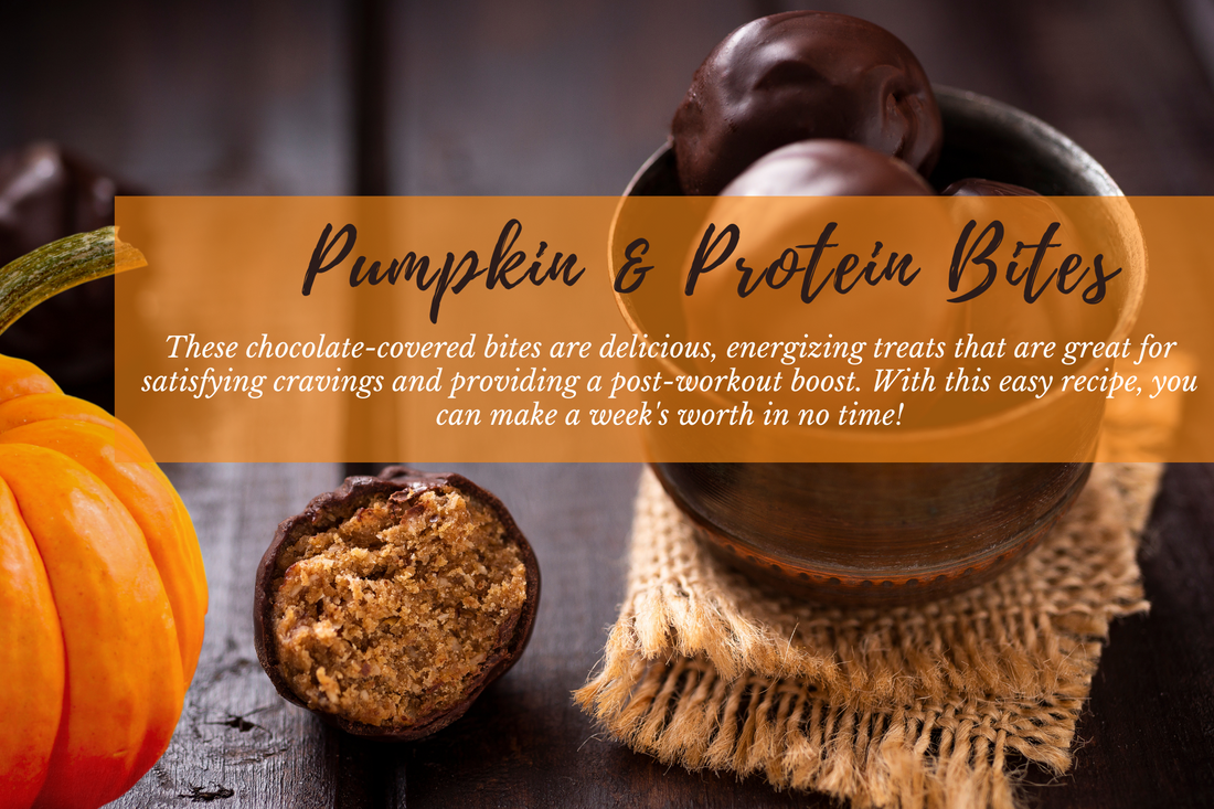 🎃🎃🎃🎃🎃🎃🎃Pumpkin & Protein Bites 🎃🎃🎃🎃🎃🎃🎃