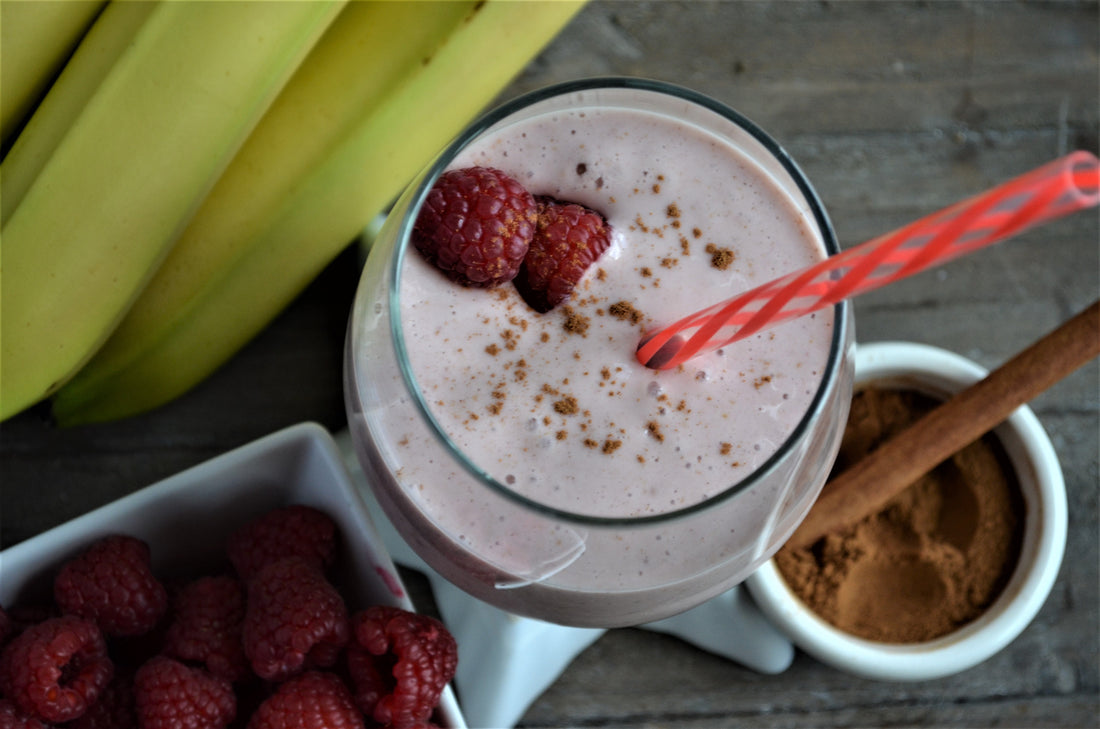 Coconut Raspberry Smoothie