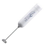 Electric Milk Frother – Handheld Mixer by WhiskFit – For Coffee & Matcha – Stainless Steel Coil – Batteries Included