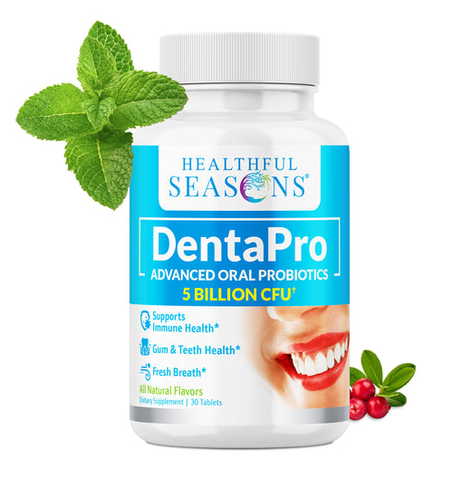 DentaPro Oral Probiotic - Fresh Breath & Gum Support - 30 Chewable Tablets
