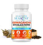 Ashwagandha 800mg with Black Pepper - High Potency Stress & Energy Support - 60 Capsules