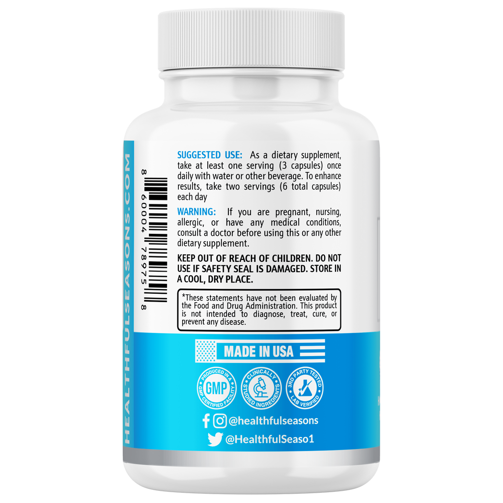 Multi Collagen Capsules – Types I, II, III, V & X – Hair, Skin, Nail & Joint Support – 90 Capsules