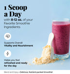 Spirit of the Morning – Antioxidant-Rich Smoothie Enhancer with Acai, Lucuma, Maca & Banana – 30 Servings