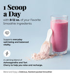 Winter Cherry – Ashwagandha & Tart Cherry Smoothie Enhancer – Supports Wellness – 30 Servings