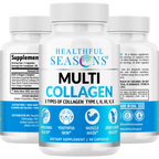Multi Collagen Capsules – Types I, II, III, V & X – Hair, Skin, Nail & Joint Support – 90 Capsules