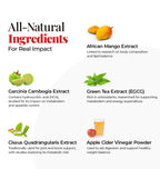 Extreme Belly Burn – Natural Supplement with Garcinia Cambogia, African Mango, Green Tea & Apple Cider Vinegar – 60 Capsules