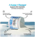 Multi Collagen Peptides Powder Types I & III - Bovine & Marine + L-Carnitine - 30 Servings