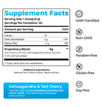 Winter Cherry – Ashwagandha & Tart Cherry Smoothie Enhancer – Supports Wellness – 30 Servings
