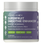 Spirit of the Morning – Antioxidant-Rich Smoothie Enhancer with Acai, Lucuma, Maca & Banana – 30 Servings