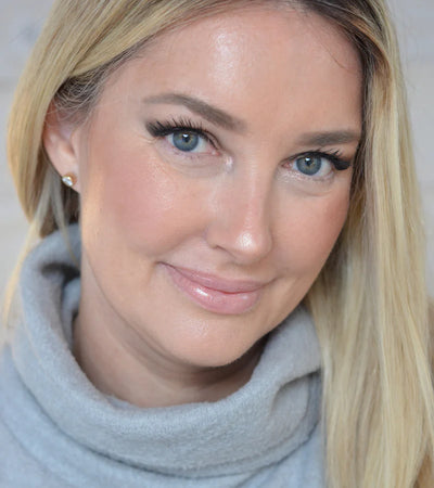 beautiful woman with healthy skin