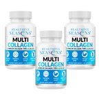 Multi Collagen Capsules – Types I, II, III, V & X – Hair, Skin, Nail & Joint Support – 90 Capsules