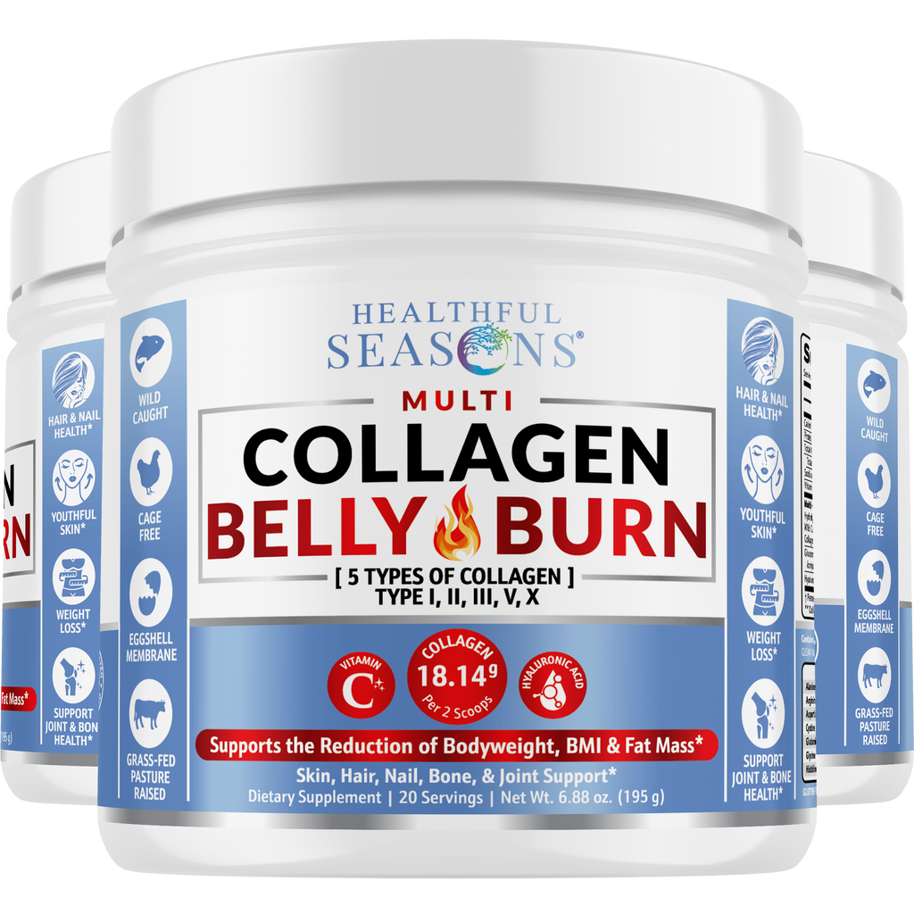 Collagen, Wild-Caught Alaskan Fish, Grass-Fed Bovine. Scientifically Researched Ingredients, 5 types of collagen, 20 amino acids