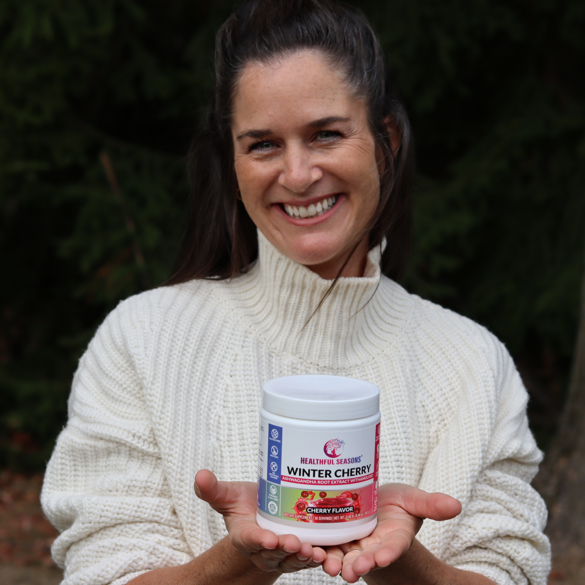 Winter Cherry – Ashwagandha & Tart Cherry Smoothie Enhancer – Supports Wellness – 30 Servings